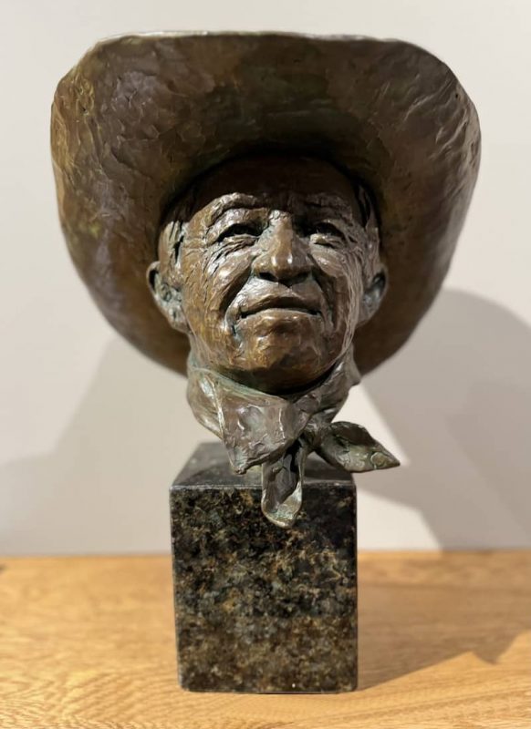 Leslie DeMille Joe Beeler cowboy western bronze sculpture Cowboy Artists of America founder