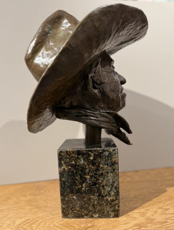 Leslie DeMille CA Original Joe Beeler artist sculptor painter Cowboy Artists of America founding member cowboy western bronze sculpture side