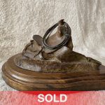 Bill Nebeker Saddle western bronze sculpture cowboy sold