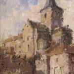 Brent Jensen Paris Architecture Europe France oil painting