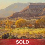 Kathryn Stats Virgin River Valley mountains valley landscape oil painting
