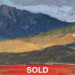 Len Chmiel Mountainside landscape oil painting sold