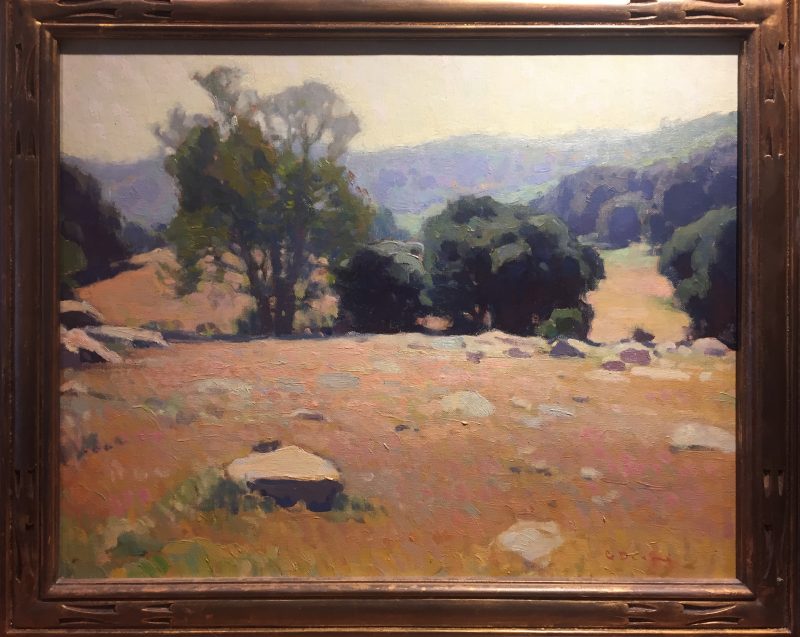 Glenn Dean California Landscape western oil painting framed