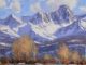 Dan Young Late November snow mountain Colorado landscape oil painting