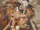 Joseph Bohler Gros Ventre Mountain Man trapper western oil painting