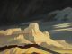 Ed Mell Sunwashed Mesas southwestern landcape oil painting