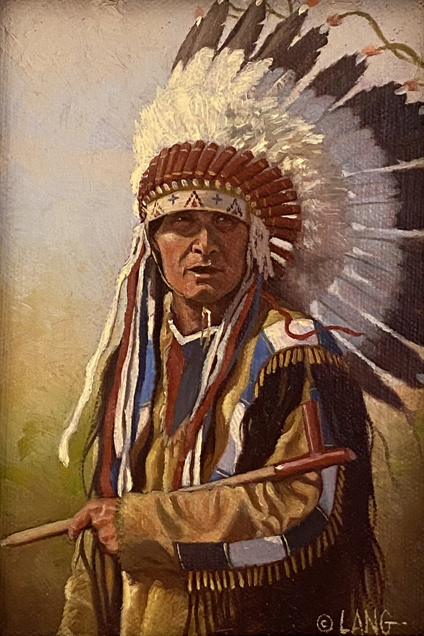 american indian oil paintings