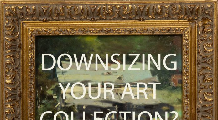 Downsizing your art collection