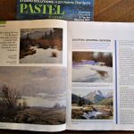 Lorenzo Chavez March Wind pastel landscape Front Range Colorado western painting Pastel Journal article