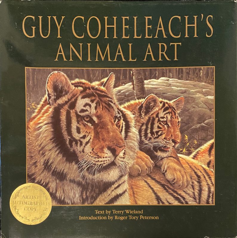 Guy Coheleach Animal Art wildlife tiger lion bear wildlife paintings book
