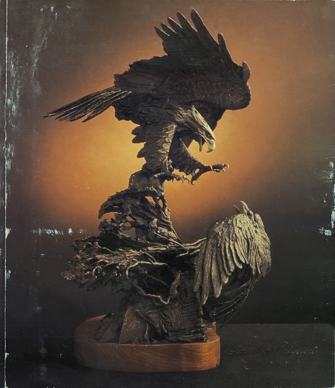 The Sculpture of Lorenzo Ghiglieri wildlife artist sculpture bronze book brochure catalog catalogue