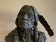 Ed Fraughton Age With Honor bronze sculpture Native American Indian elder chief warrior western figure man