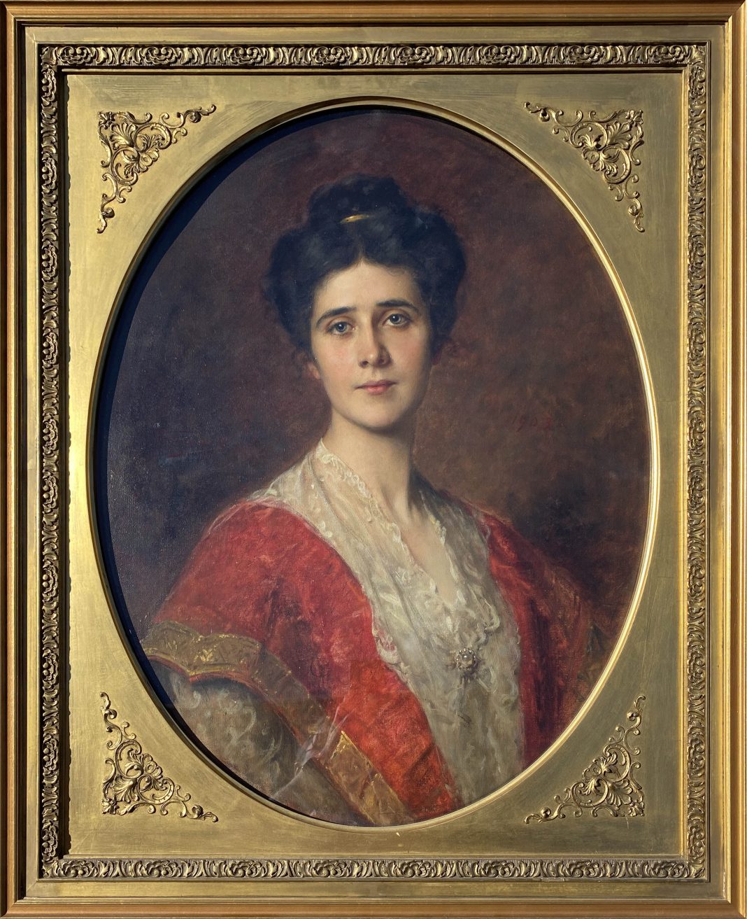 Arthur Von Ferraris portrait woman girl female figure figurative Chicago oil painting