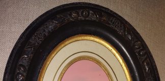 John Paul Strain Winter's Eve Fire Native American encampment camp tee pee tipi snow western gouache painting