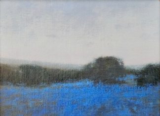 Nancy Bush Spring Color landscape oil painting