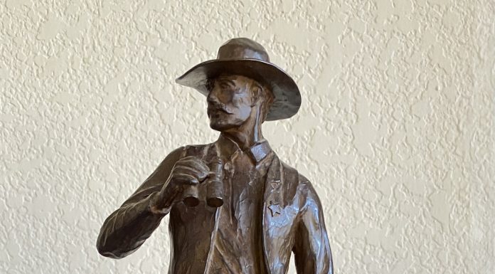 Pat Haptonstall Arizona Ranger police security lawman western bronze sculpture cowboy