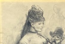 Ben Benjamin Stahl Dance Hall Girl drawing pencil figure figurative