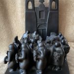 Doug Hyde Midnight Dancers western bronze scultpure church chapel western bronze sculpture