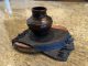 Jim Dodson Rising Spirit pot rug bronze western sculpture