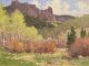 Ralph Oberg Silver Jack Afternoon mountain trees grass western landscape oil painting