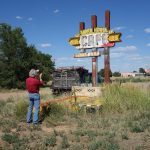 Chuck Middlekauff Tucomcari New Mexico Ranch Houd Cafe sign photo photography artist Route 66