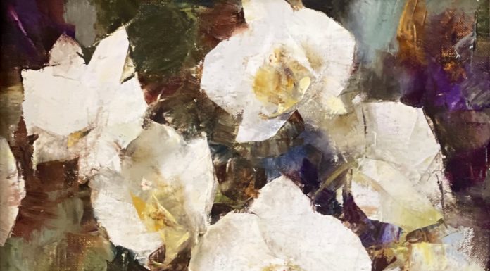 “Orchids” Laura Robb Laura Robb Orchids still life stillife flower floral oil painting