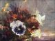 Laura Robb Pansies floral flowers stillife painting