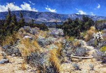 Daniel Mundy Desert Magic western landscape oil painting California