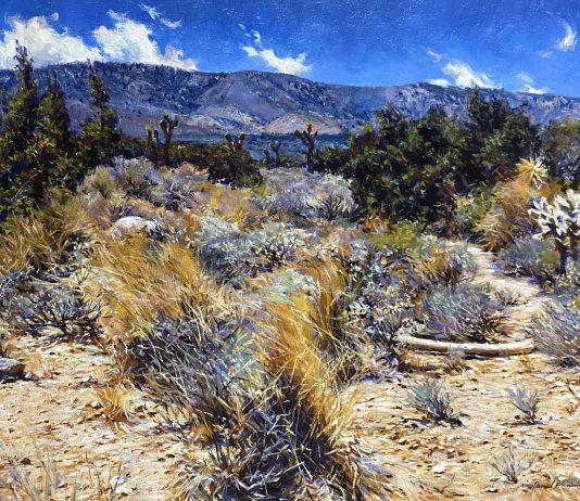 Daniel Mundy Desert Magic western landscape oil painting California