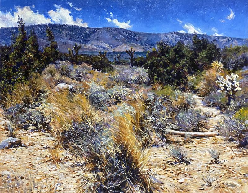 Daniel Mundy Desert Magic western landscape oil painting California
