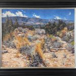 Daniel Mundy Desert Magic western landscape oil painting California framed