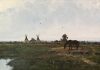 Nicholas Coleman War Paint Native American village tee pee tipi horse clouds birds western landscape oil painting