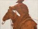 Duke Beardsley Diggin' In cowboy horse western oil painting