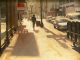 Jeremy Mann Morning Sunlight Downtown street city streetscape downtown hustle and bustle cars traffic landscape oil painting