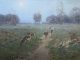 Bertha Kanzler Dressler Cows In A Pasture landscape oil painting cows ranch farm