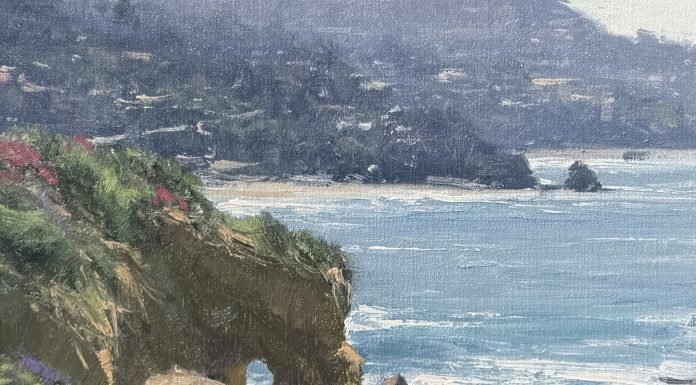 “Laguna Beach” Matt Smith Matt Smith Laguna Beach California sea ocean shore western landscape seascape oil painting
